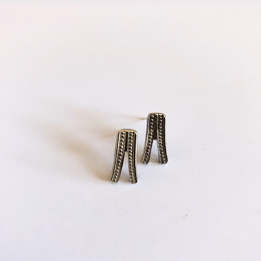earrings from fork handles