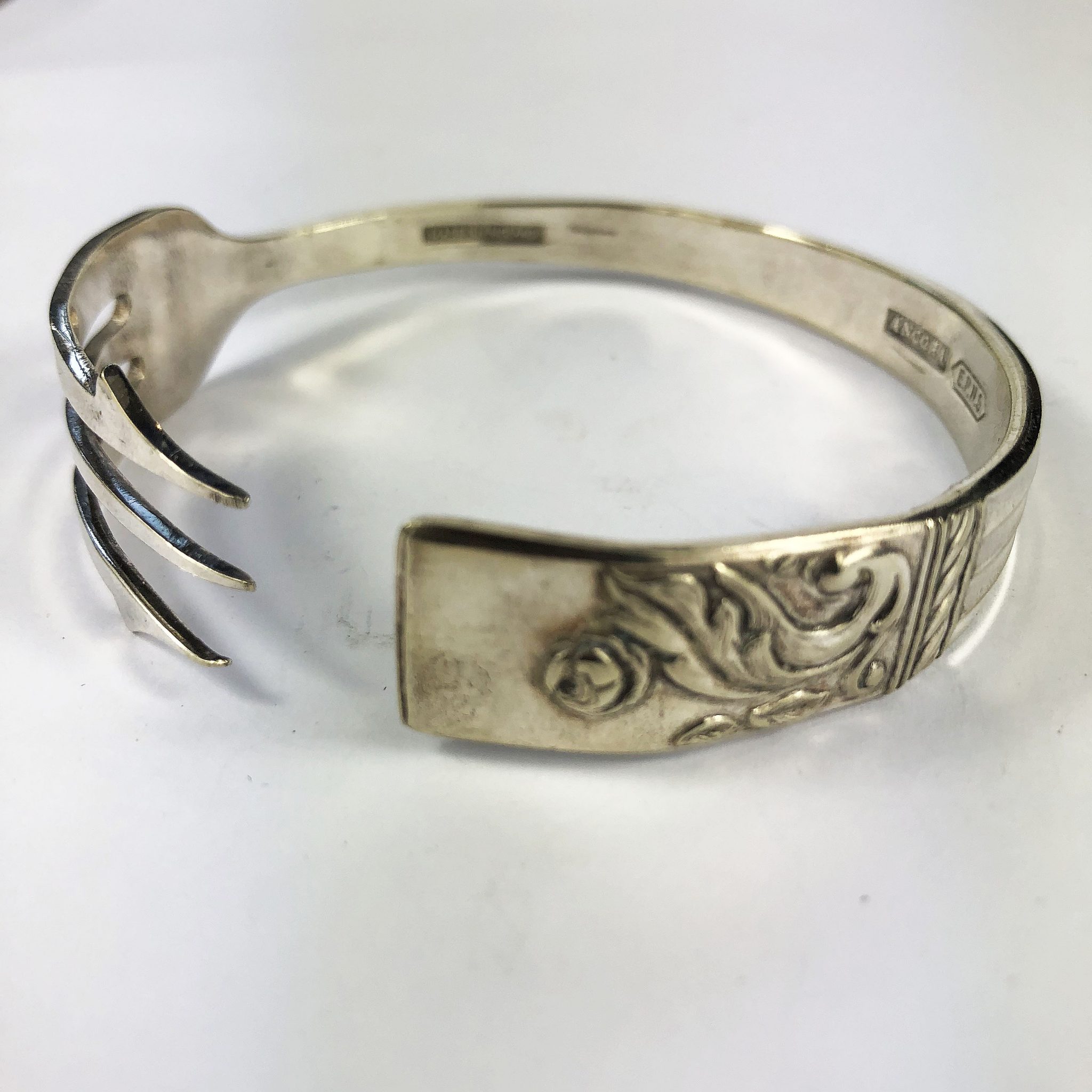 Rose Pickle Fork Cuff