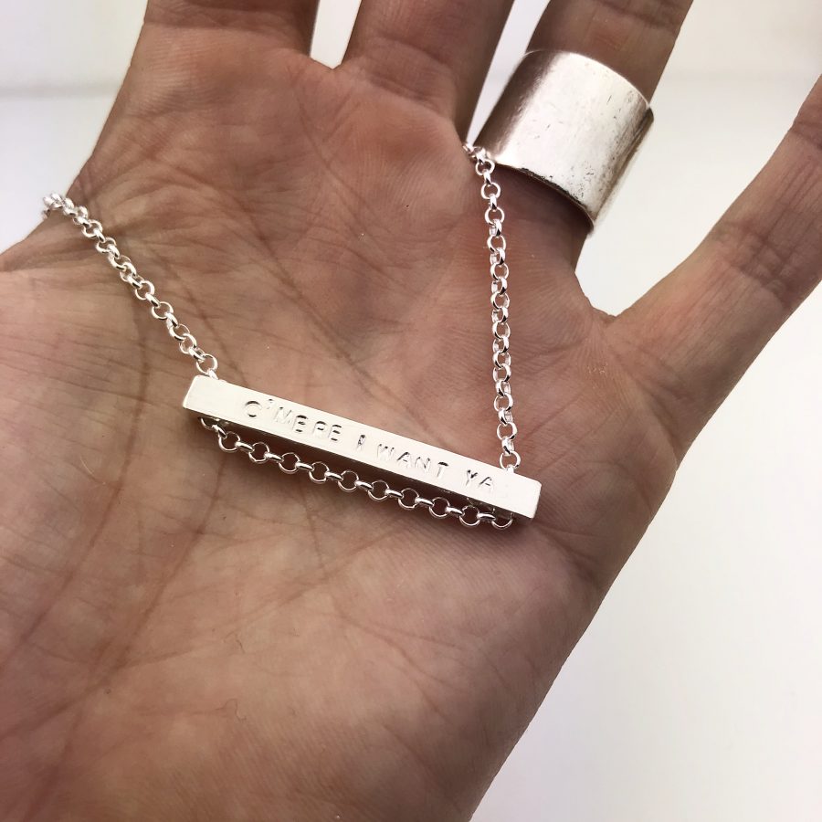 Personalised Bar Necklace