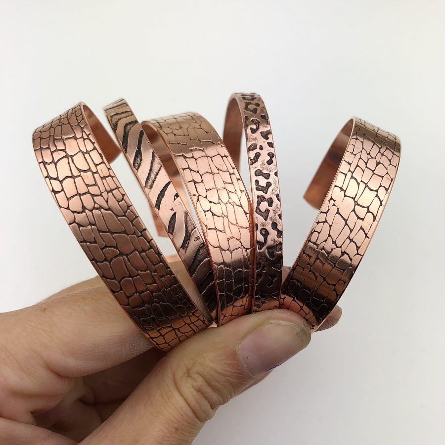 Animal print cuffs