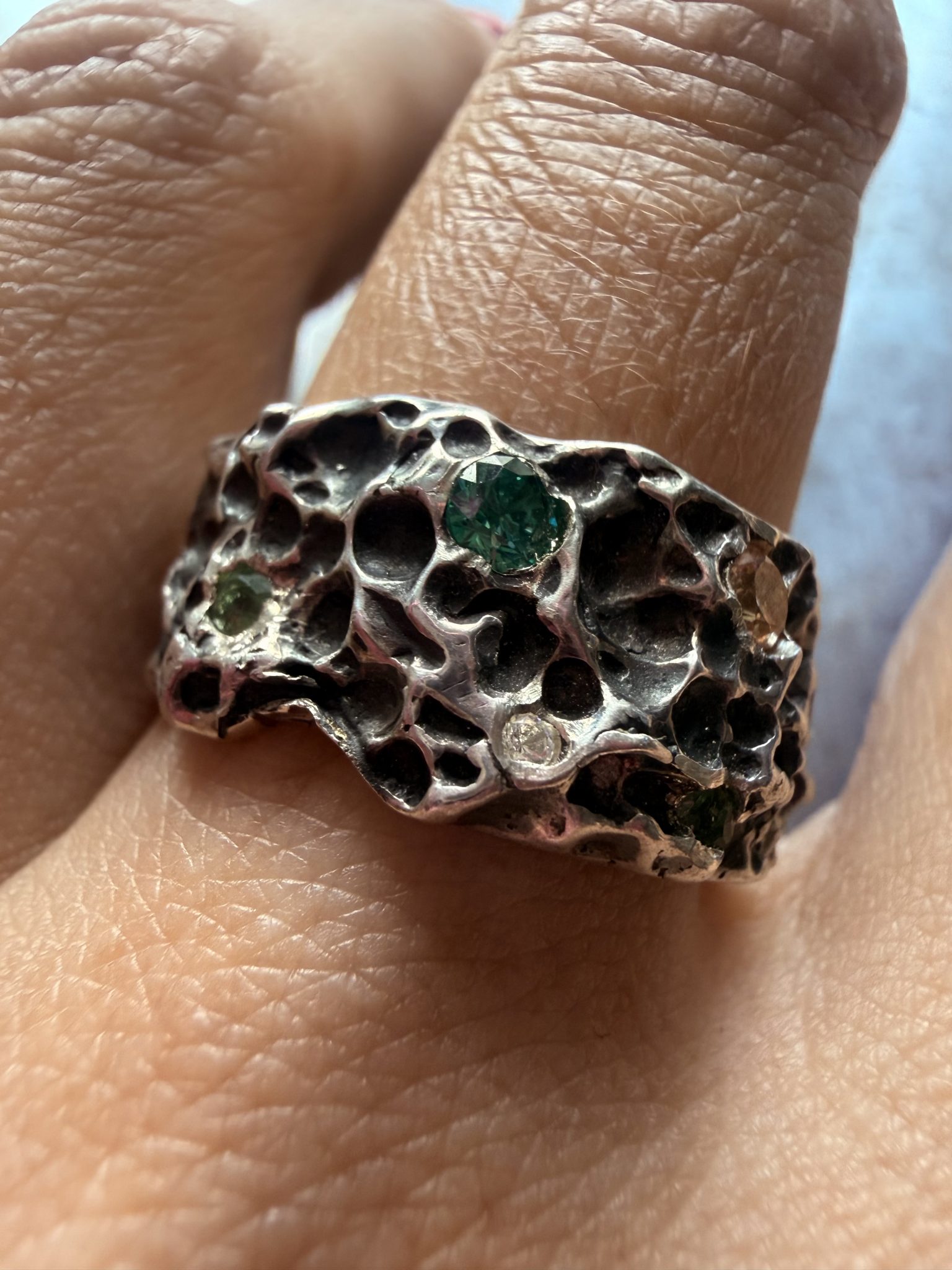 Rings With Rocks Rock and Gem Ring - The Masonry
