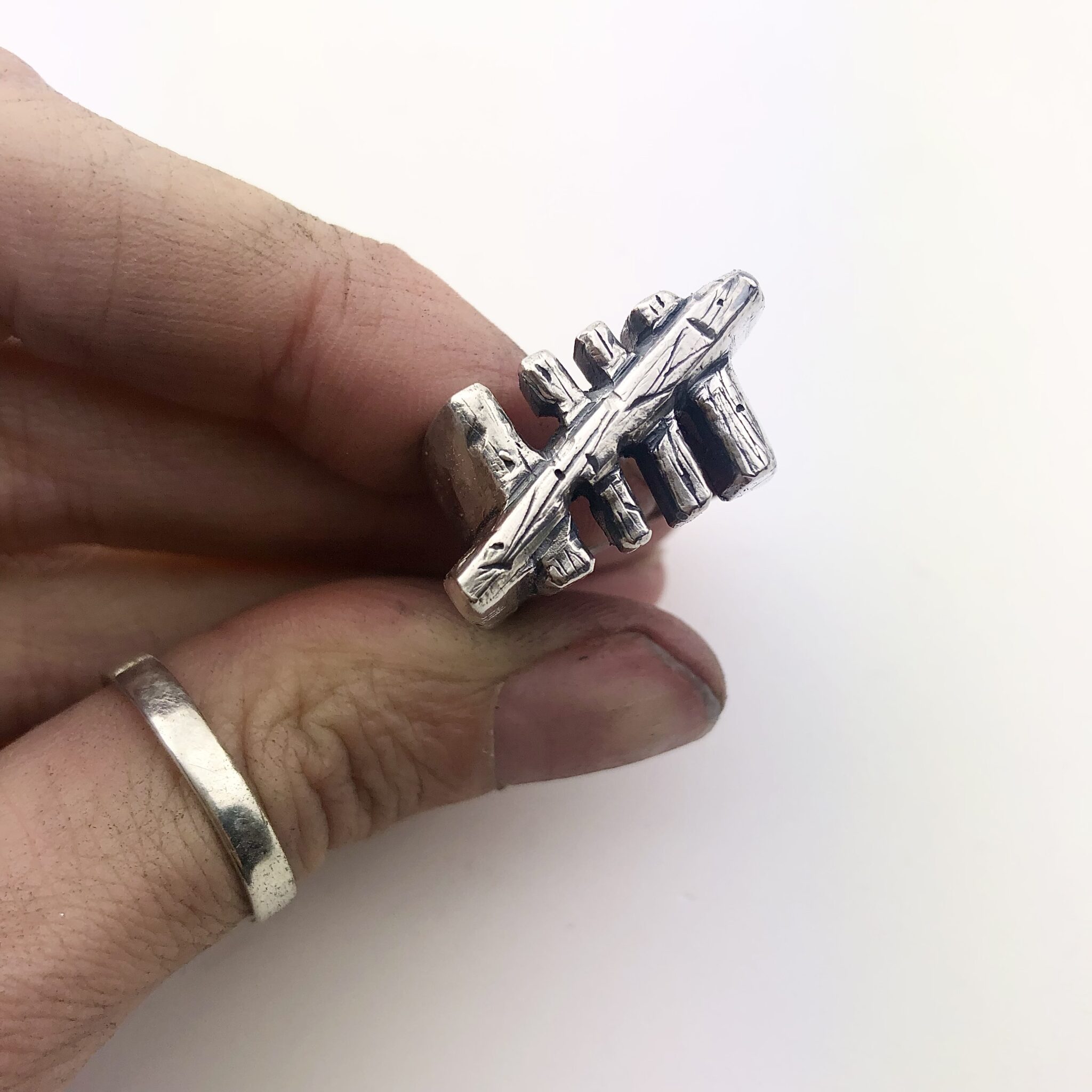 Silver Tally Ring