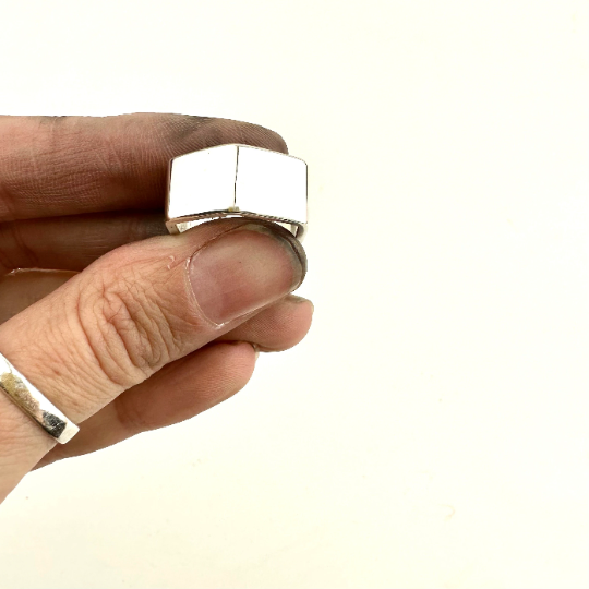 Chunky Hexagon Ring