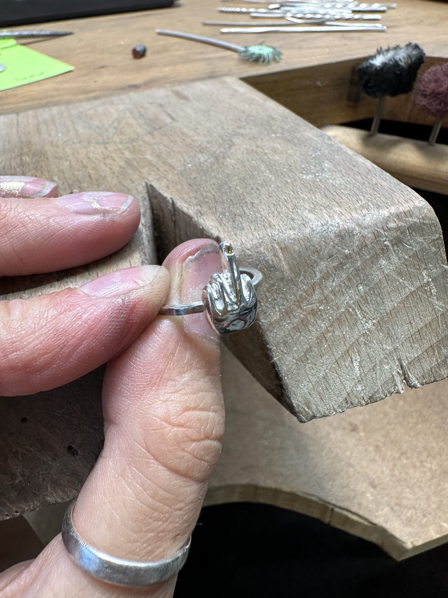 Middle Finger Ring