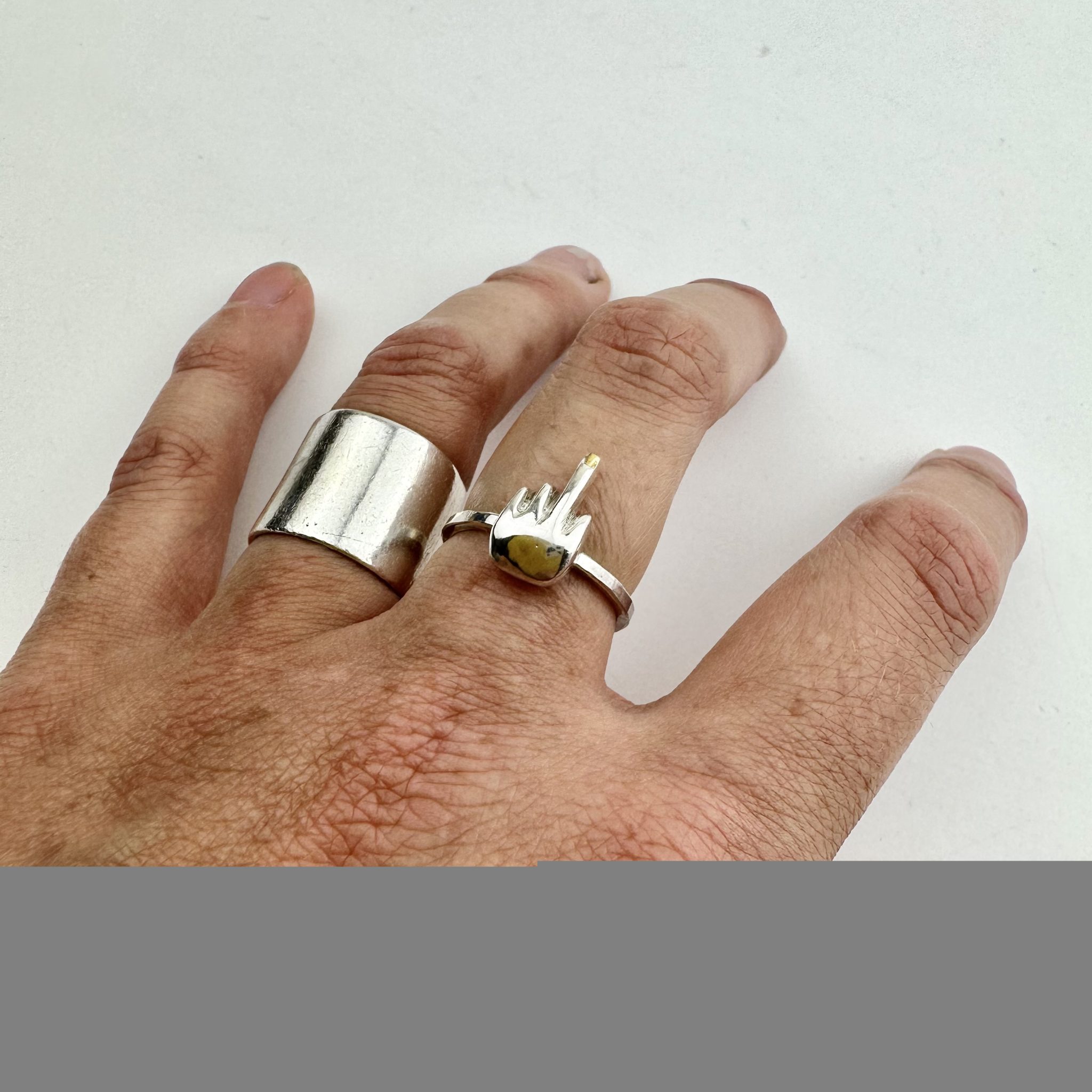 Middle Finger Ring