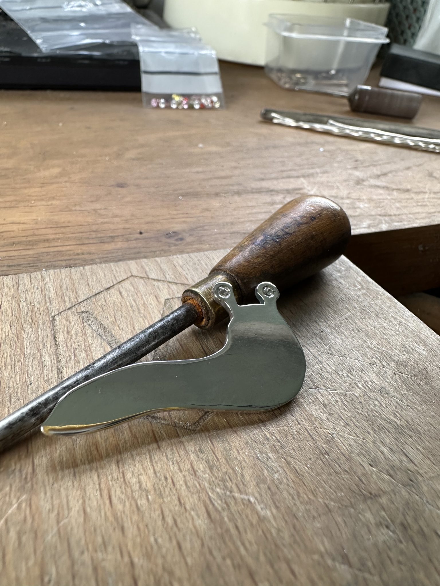 slug brooch