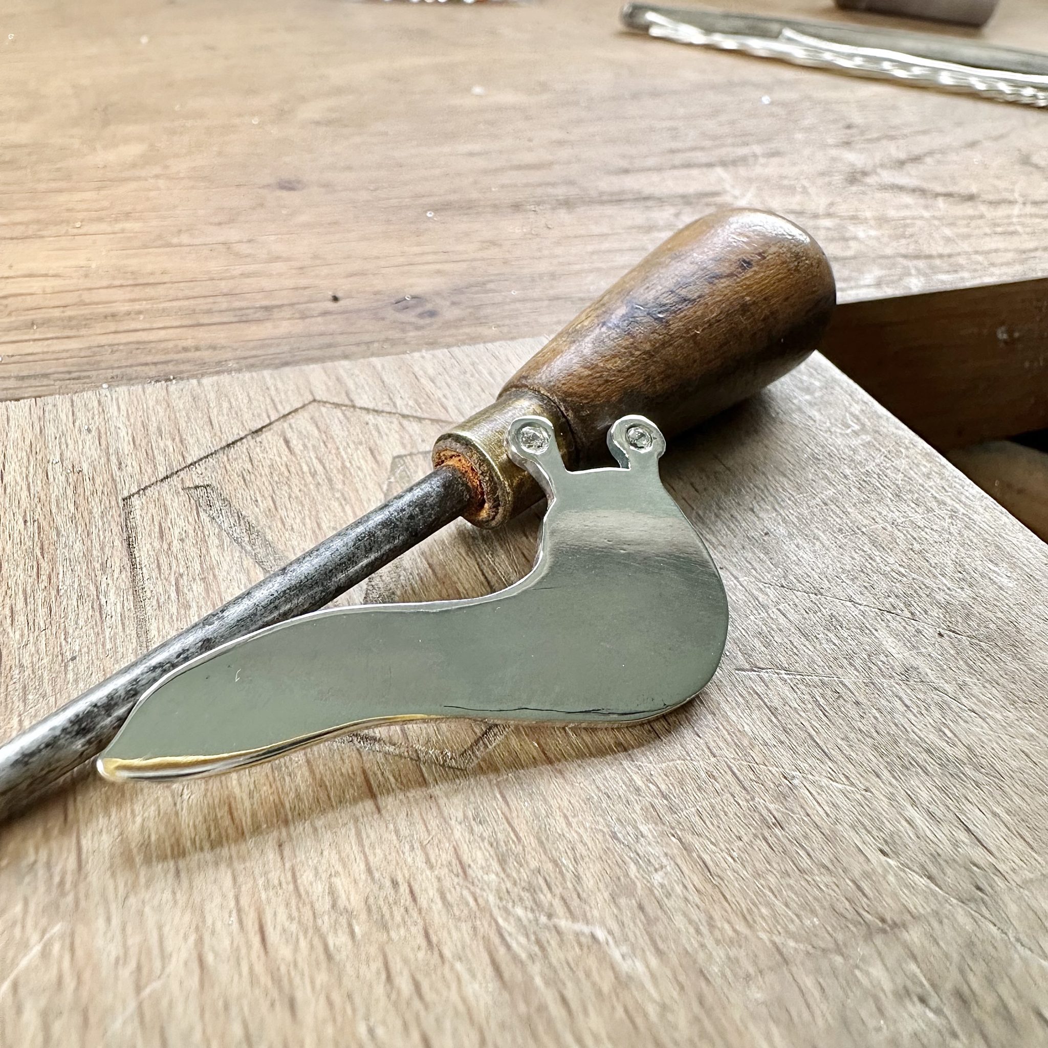 slug brooch