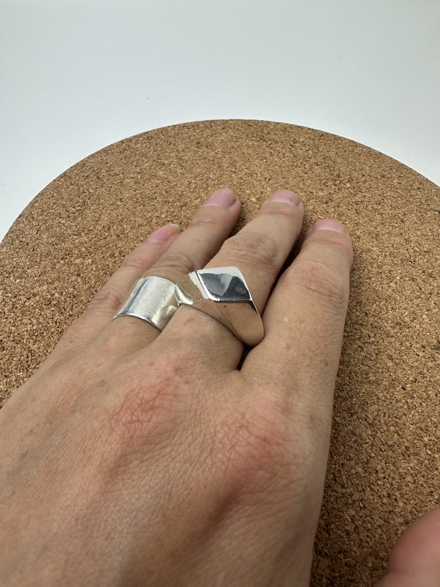 diamond signet ring