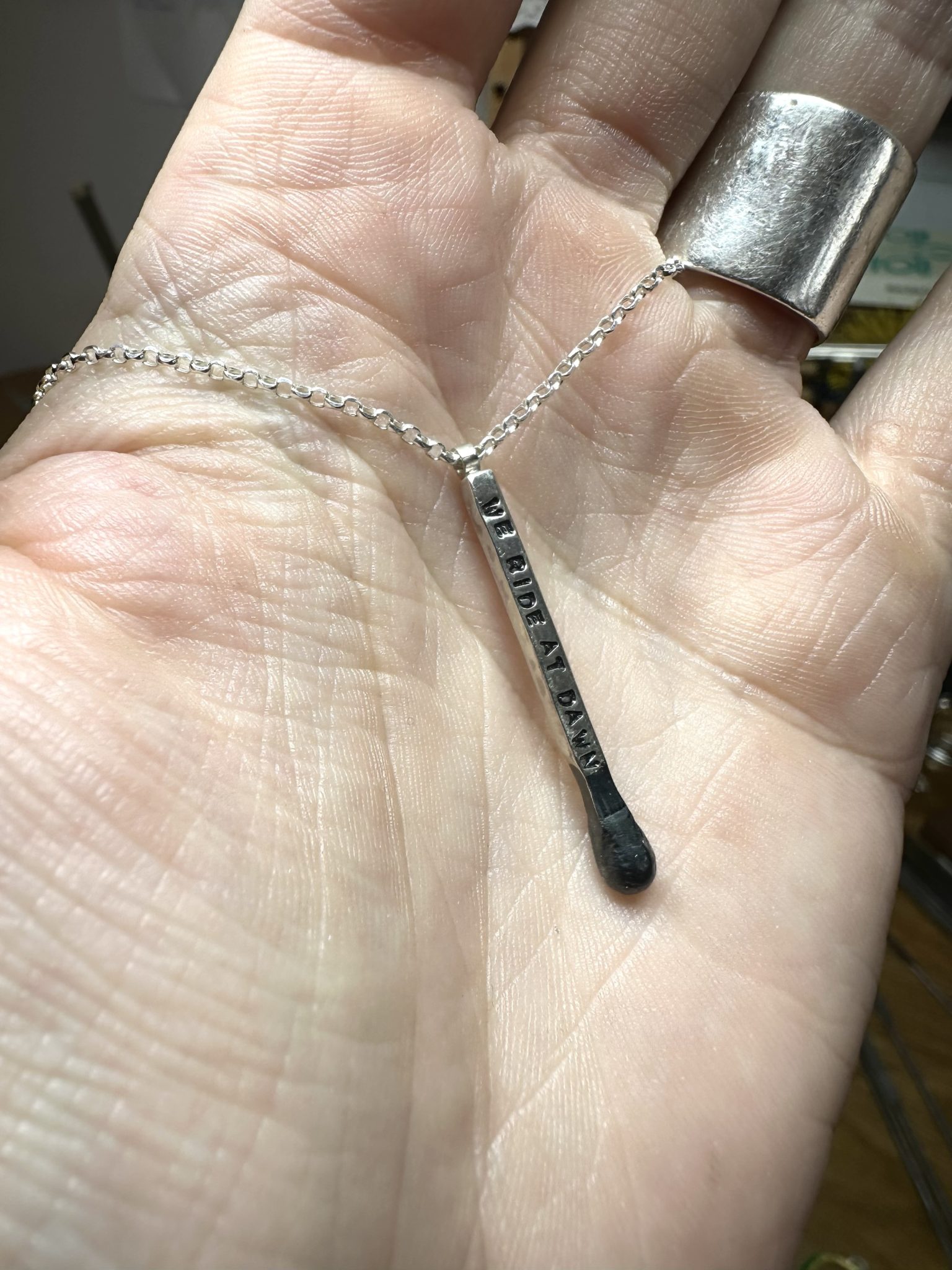 Strike a match necklace - Image 3